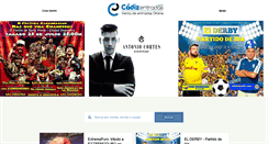 Desktop Screenshot of cadizentradas.com
